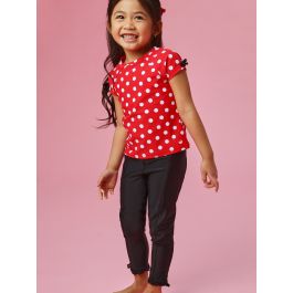 Black Active Pocket Ruffle Legging