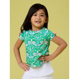 Coconut Cabana Active Raglan Bow Shirt