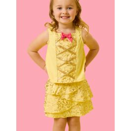 Golden Princess Active Princess Tiered Skort