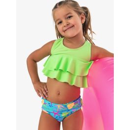 Neon Jelly Time Flounce Bikini 2-Piece Swimsuit, with Signature Rear Ruffles