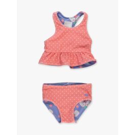 Pickleball Playtime Reversible Peplum Tankini Swimsuit