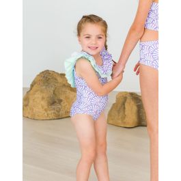 Magical Mermaid Scoopback Ruffle One Piece