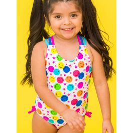 Star Smile Cross-Back One Piece