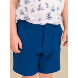 Navy Hybrid Shorts