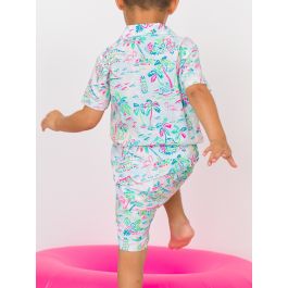 Tropical Resort Short Sleeve Camp Shirt