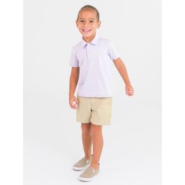 Khaki Stretch Chino Shorts