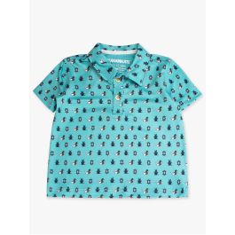 Dapper Ducks Knit Short Sleeve Performance Polo