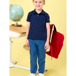 Medium Wash Stretch Denim Jogger Pants