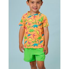 Neon Lime Performance Court Short