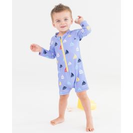Down By The Bay Long Sleeve One Piece Rash Guard