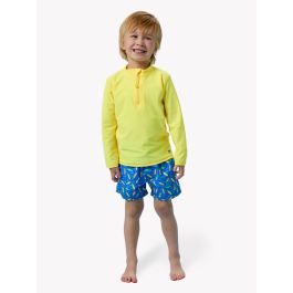 Neon Surfs Up Performance Hybrid Swim Trunks