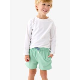 Sage Mallards Color Changing Performance Hybrid Swim Trunks