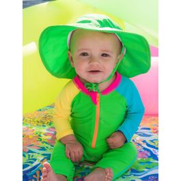 Neon Lime Sun Protective Hat