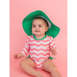 Bright Green Sun Protective Hat