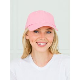 Pink Adult Baseball Hat