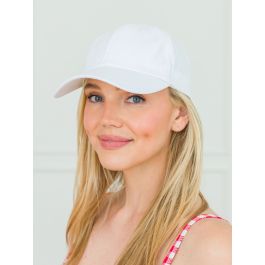 White Adult Baseball Hat