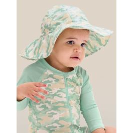Sage Trail Camo Printed Sun Protective Hat