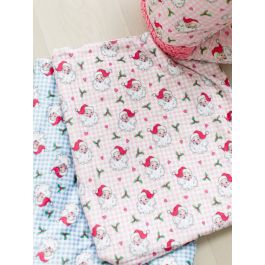 Dear Santa Throw Printed Plush Minky Blanket 