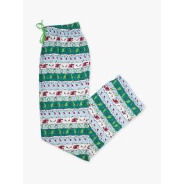Festive Fair Isle Adult Pajama Pants
