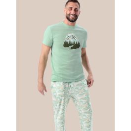 Sage Trail Camo Adult Pajama Pants, Modal Blend