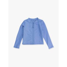 Periwinkle Blue Long Sleeve Full Zip Rash Guard