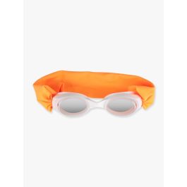 Neon Orange Swim Goggles
