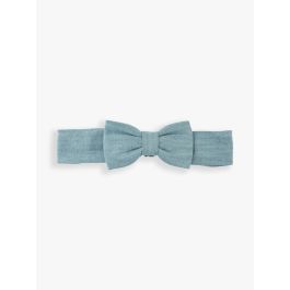 Light Wash Denim Woven Headband