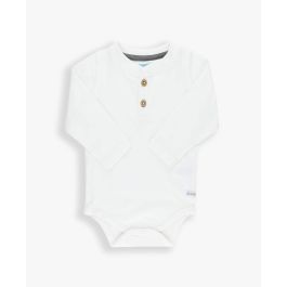 White Henley Bodysuit
