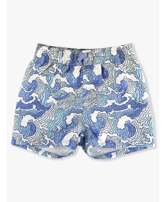 Ocean Camo Swim Trunks
