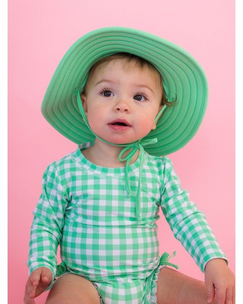 Spring Green Swim Hat