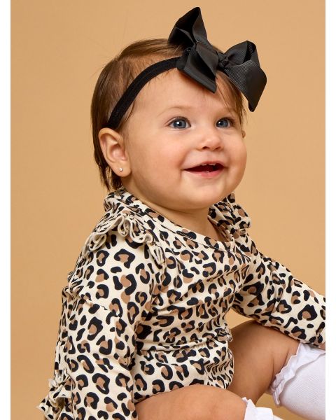 Black Bow Headband