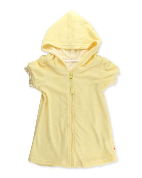 Banana Terry Full-Zip Cover-Up