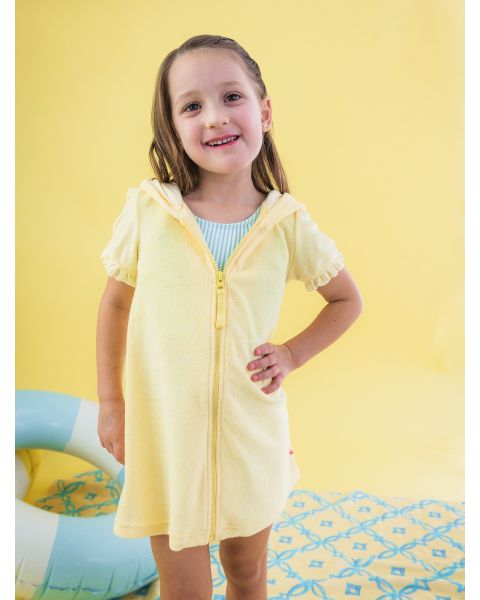 Banana Terry Full-Zip Cover-Up