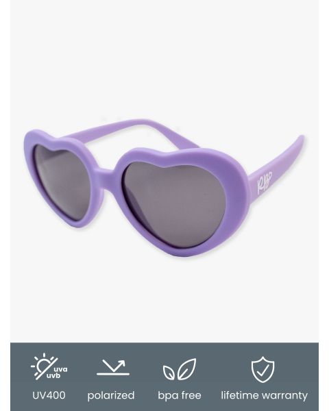 Lavender Heart Shaped Sunglasses