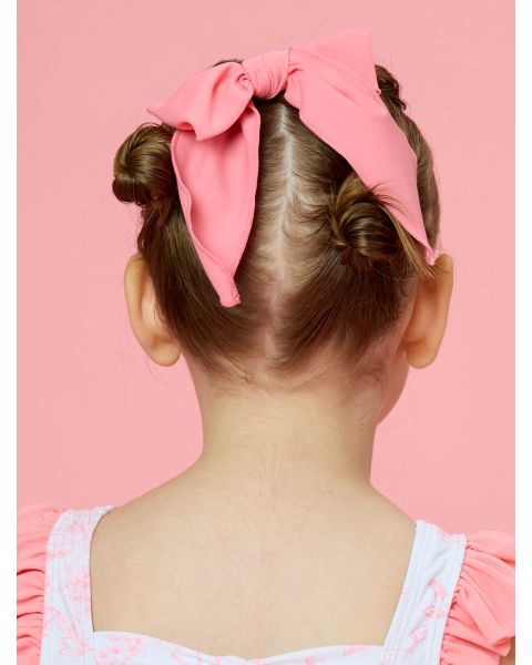 Bubblegum Pink Active Bow Clip