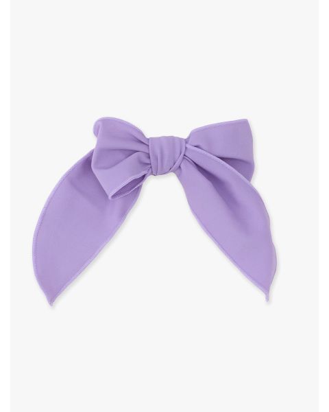 Wisteria Purple Active Bow Clip