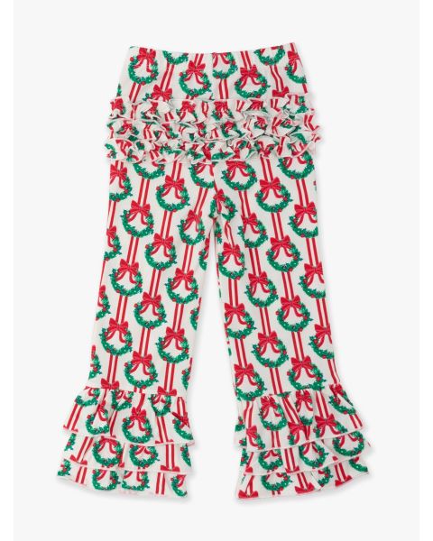 Deck The Halls Flare Pants, with Signature Rear Ruffles