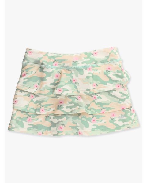Sage Blossom Camo Active Skort