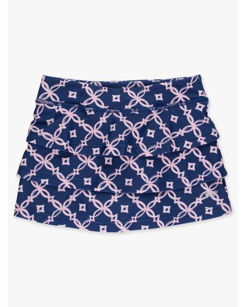 Navy Coastal Charm Active Skort