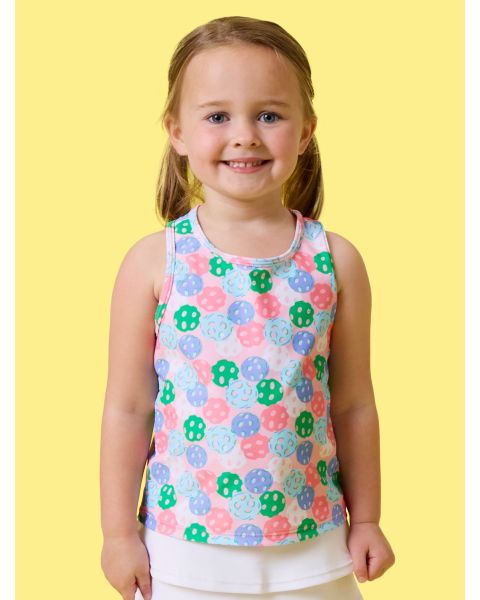 Pink Pickleball Party Active Tank Top