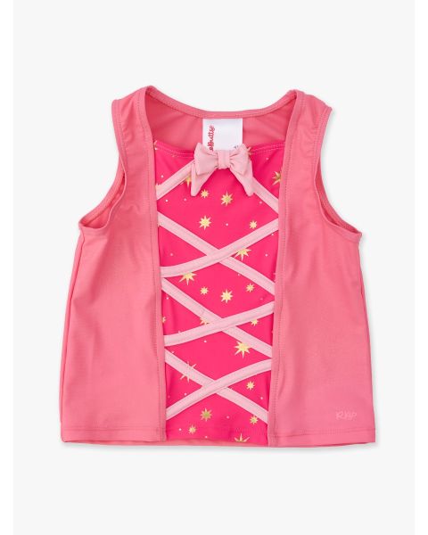 Royal Pink Princess Active Princess Dress-Up Tank Top