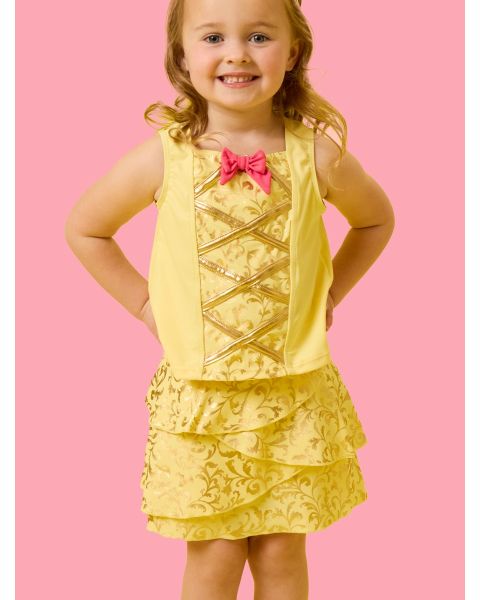 Golden Princess Active Princess Tiered Skort