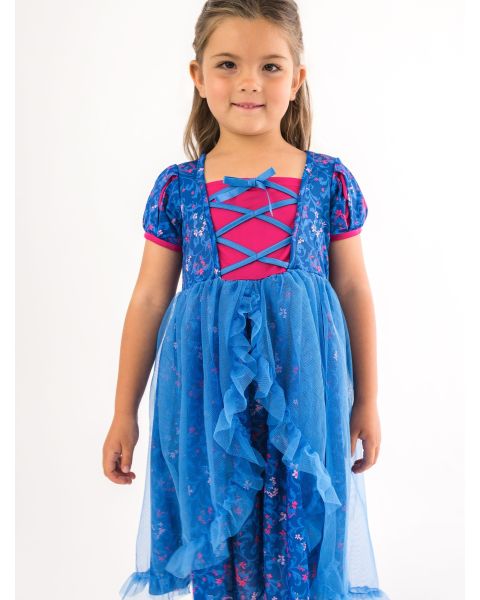 Nordic Blue Princess Princess Dress-Up Corset Nightgown