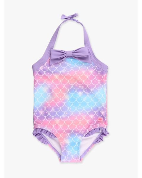 Shimmer Mermaid Tale Halter One Piece Swimsuit