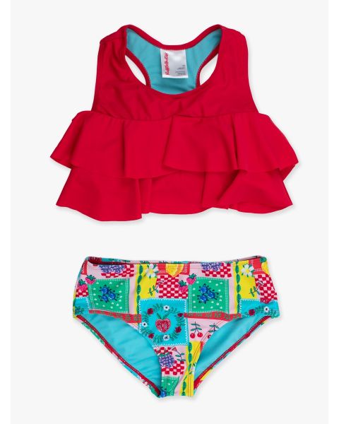 Picnic Party Flounce Bikini 2-Piece Swimsuit