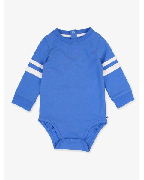 Sonic Blue Racing Stripe Long Sleeve Bodysuit