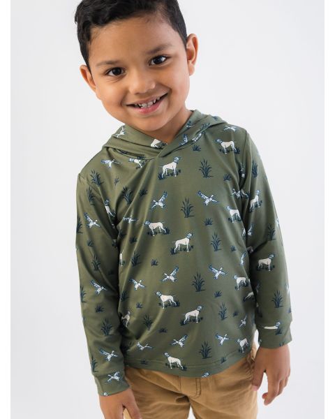 Pond Pups Performance Hooded Shirt