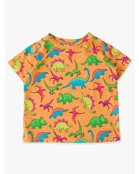 Neon Dino Short Sleeve Performance T-Shirt