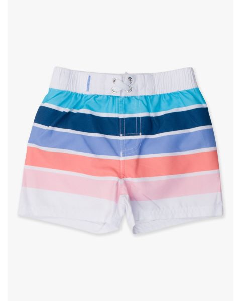 Seaside Stripe Swim Trunks