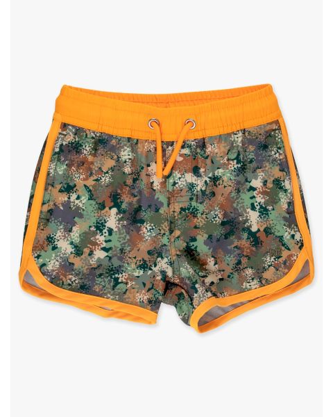 Classic Camo Performance Hybrid Dolphin Hem Swim Trunks